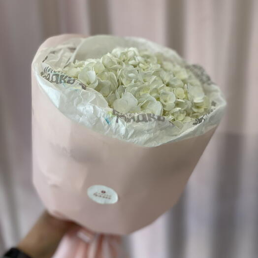 Букет с гортензией 🌸🎀