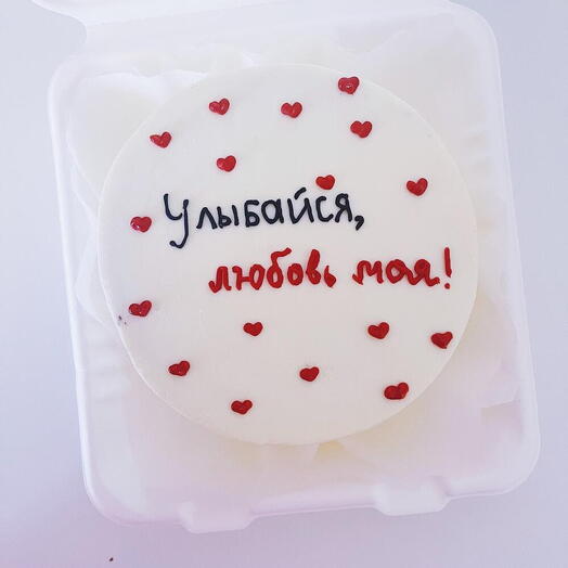 Бенто торт «улыбайся»