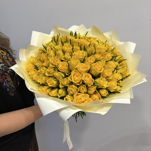 Букет из 101 Розы (40см)