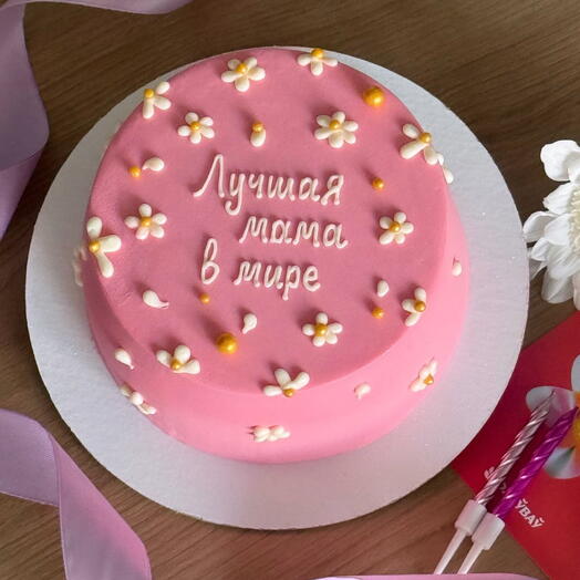 Бенто торт Лучшей маме в мире