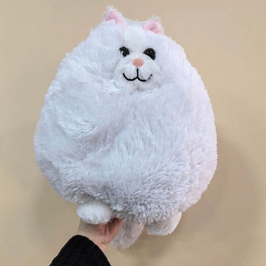 Игрушка мягкая Кот Снежок