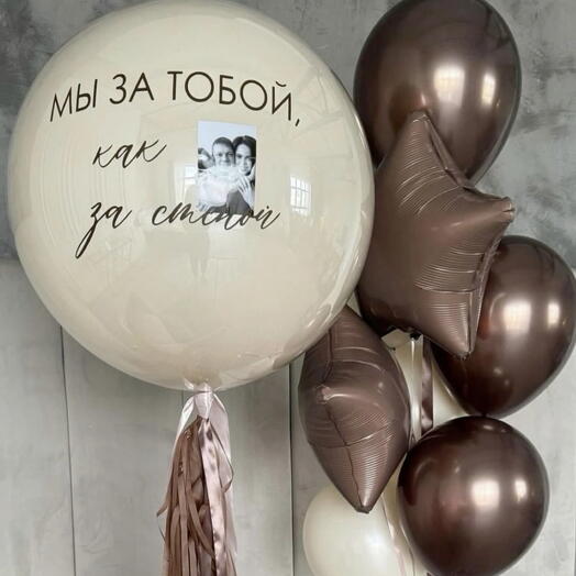 Шар с фото