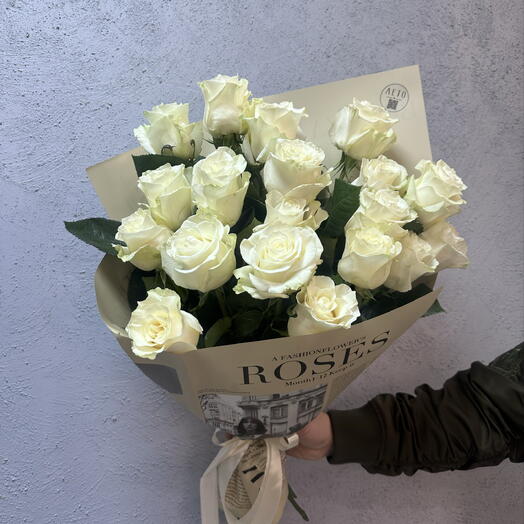 Монобукет из 15 роз
