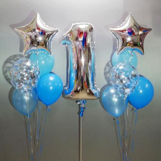 Composition with foil unit