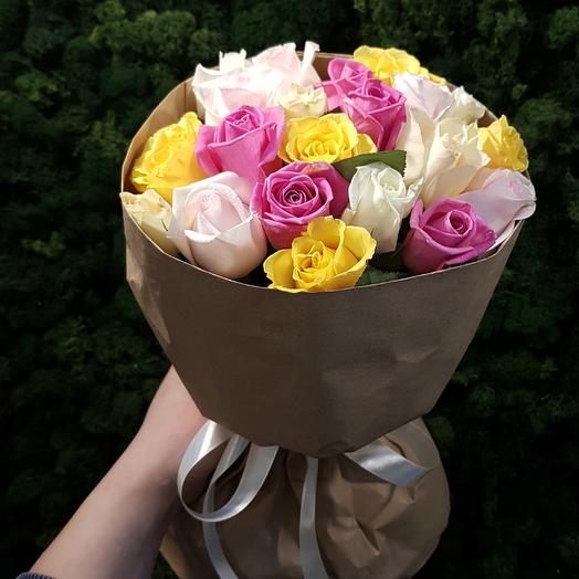 Mezcla de 19 rosas
