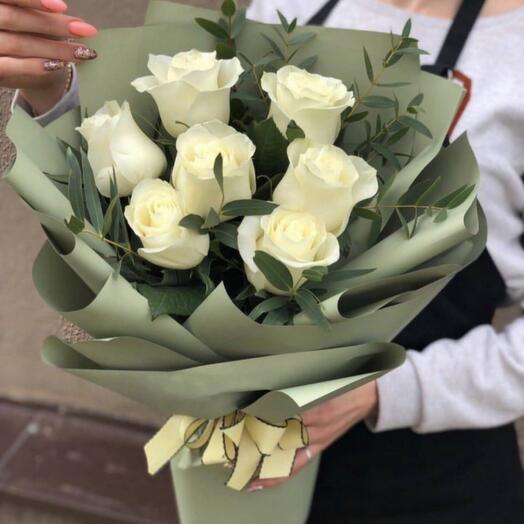 Rosas blancas clásico
