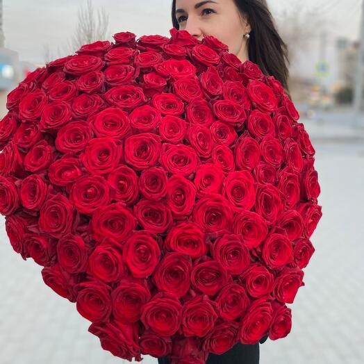 Bouquet of 101 roses