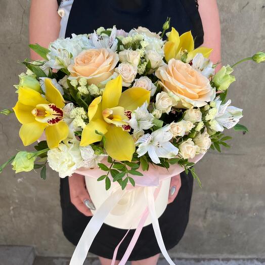 Flowers in a box