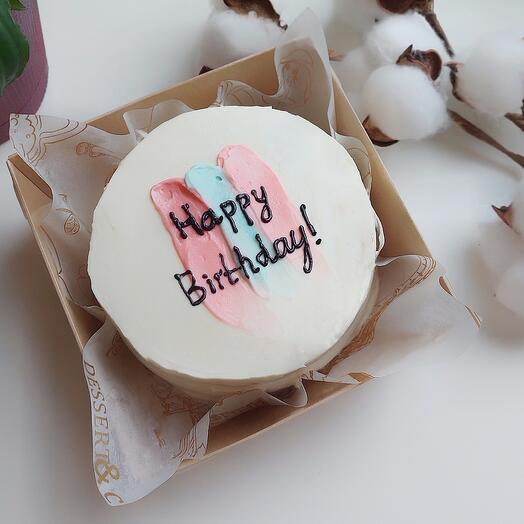Bento cake " Happy Birthday "