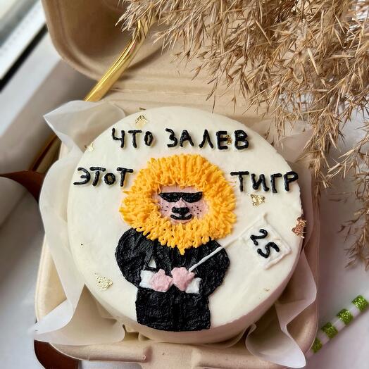 Бенто-торт Лев