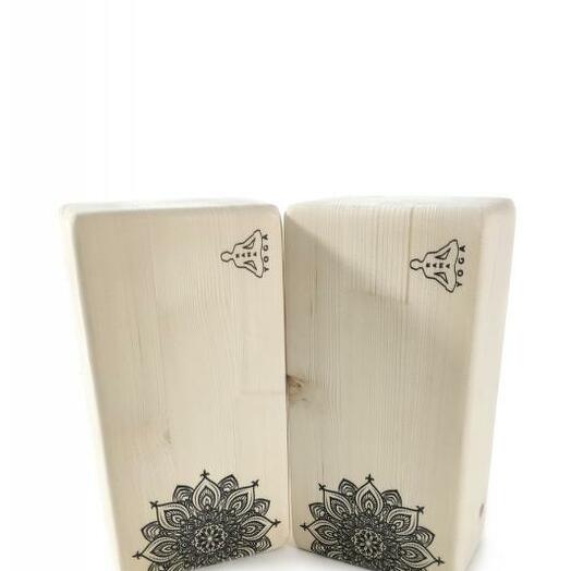 Mandala Blue Yoga Brick