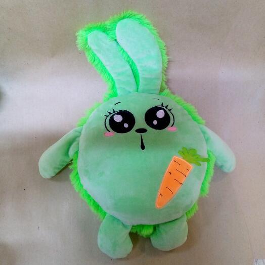 The hare is green
