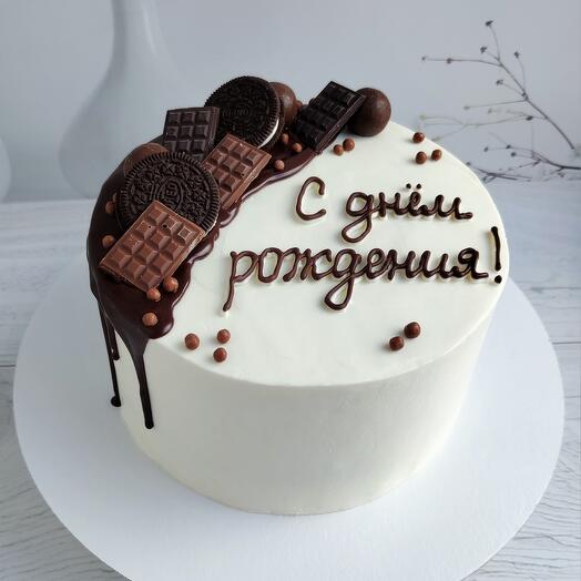 Торт 2кг С днём рождения