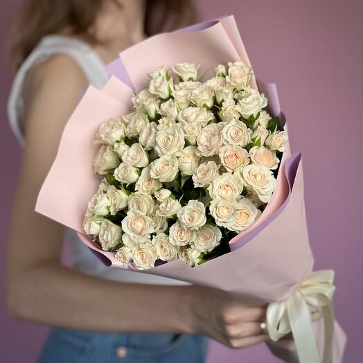 Bush roses beige monobucket size M