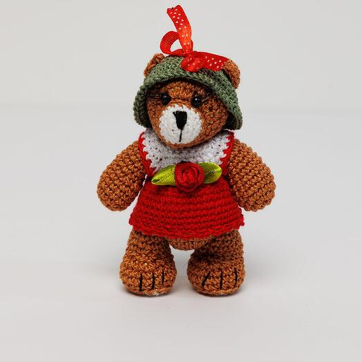Oso de peluche de juguete hecho a Mano