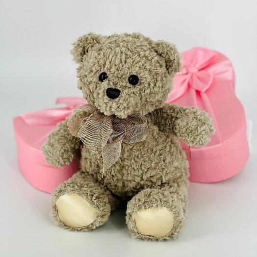 Teddy bear stuffed animal 23 cm