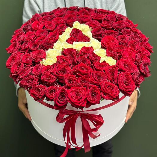 101 roses letter A