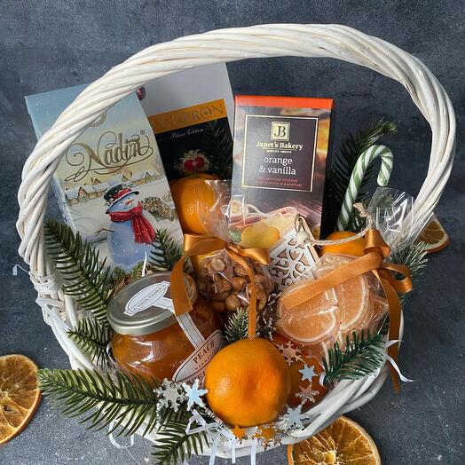 New Year's basket "Mandarin"