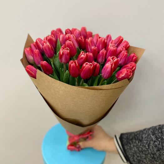 Голландские тюльпаны 53шт