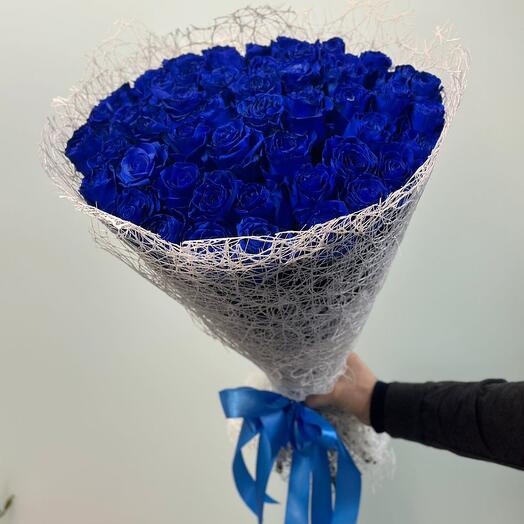 Букет из синих Роз