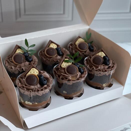 Трайфлы Сникерс 6 шт