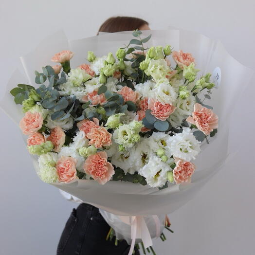 Peach blossom bouquet