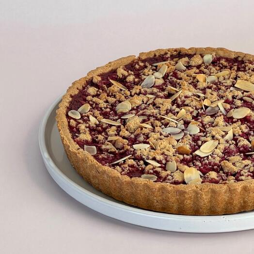 Веган ПП пирог с вишней без глютена и белого сахара