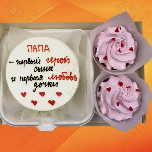 Сладкий   набор бенто + капкейки