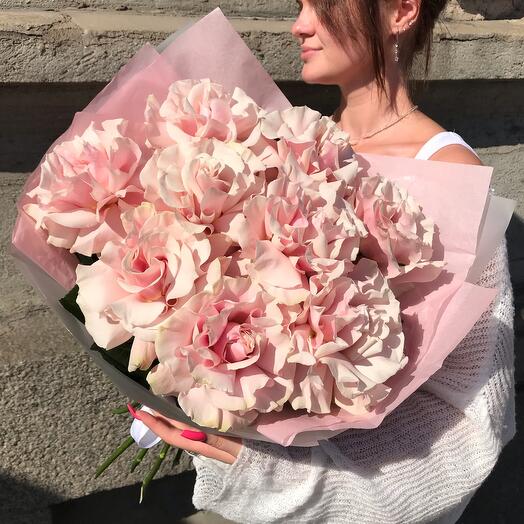 Моно из 9 французских роз (157)