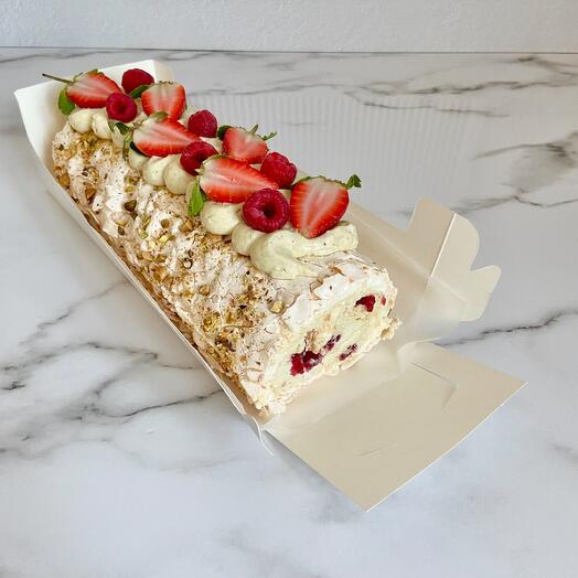 Меренговый рулет для мамы