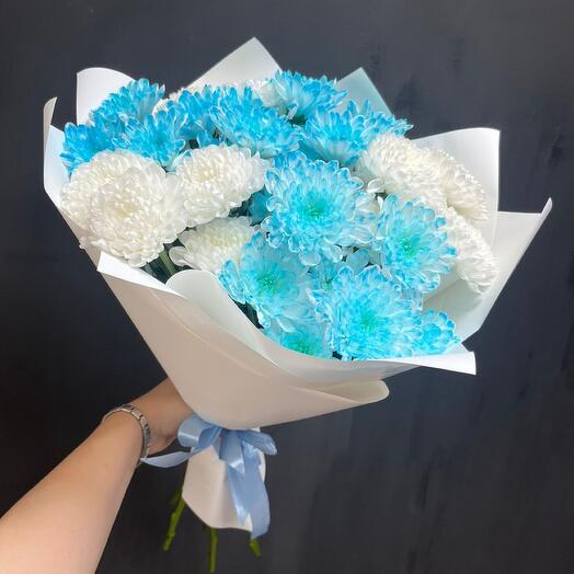 Букет с хризантемами 🦋