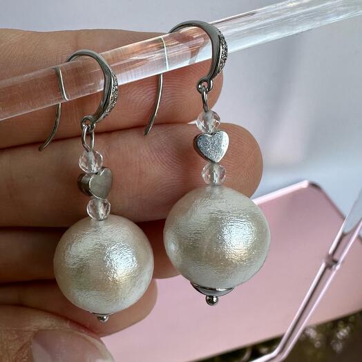 Серьги «Хлопок»