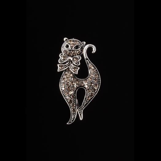 Брошь с фианитами 51040-0033