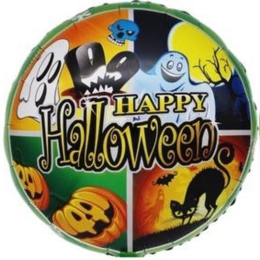 Круглый воздушный шар Хеллоуин Halloween