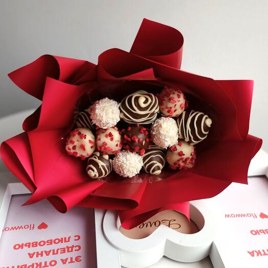 Букет клубника в шоколаде
