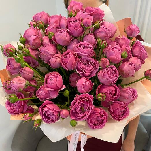 Ramo de rosas peonías de Miss Babals