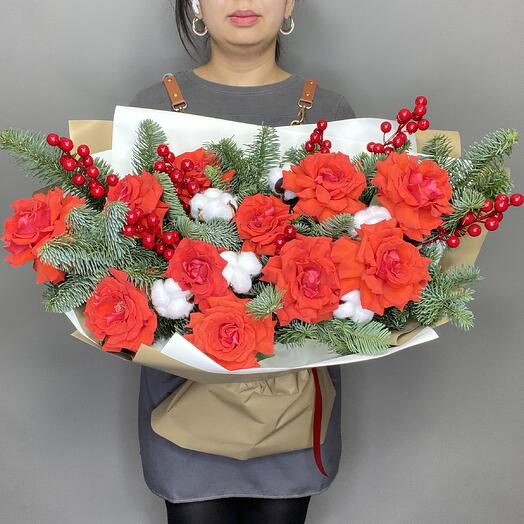 Новогодний букет