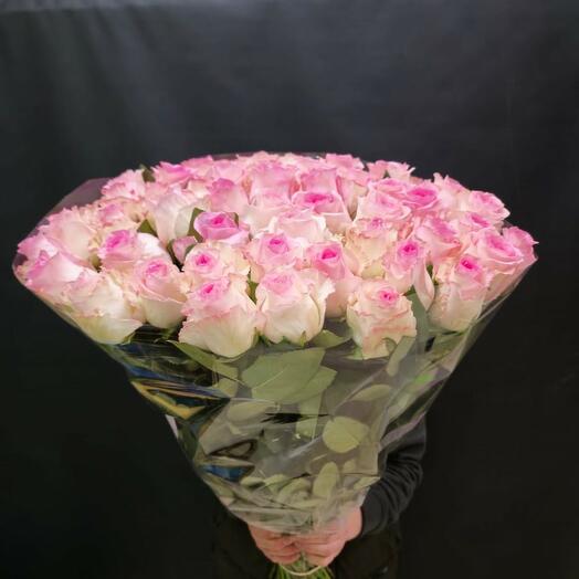 51 розовая роза