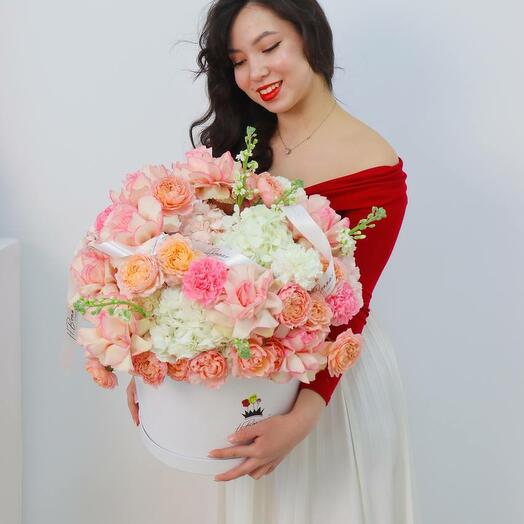 Букет Фьюжн в коробке