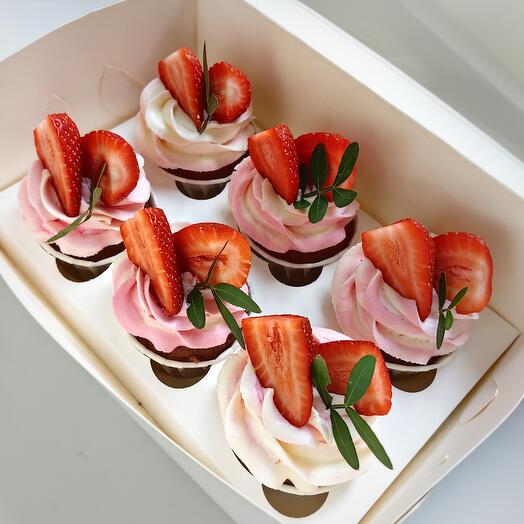 Капкейки 6 шт