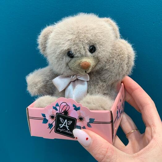 Мишка мини с бантиком