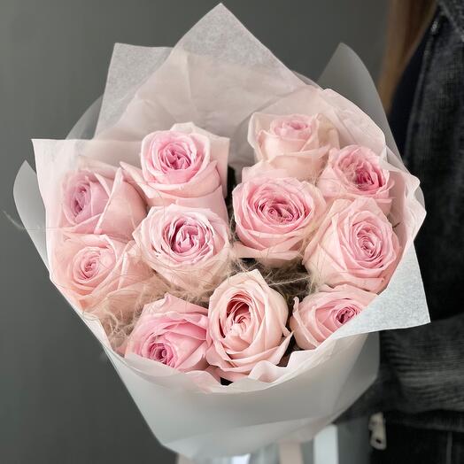 Пионовидные ароматные розы «Pink Ohara11