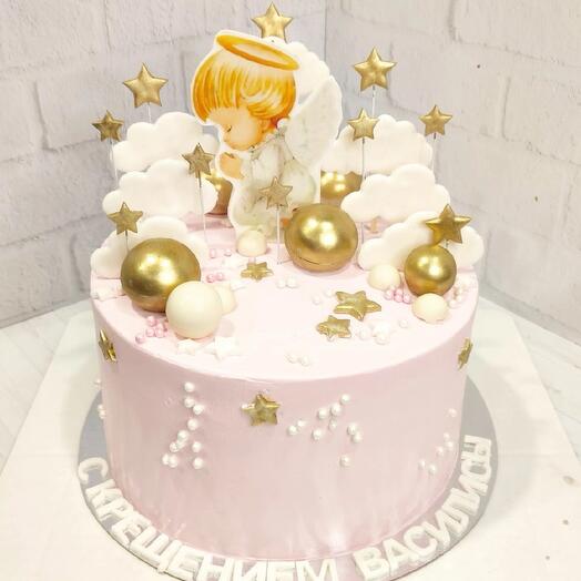 Торт на крещение