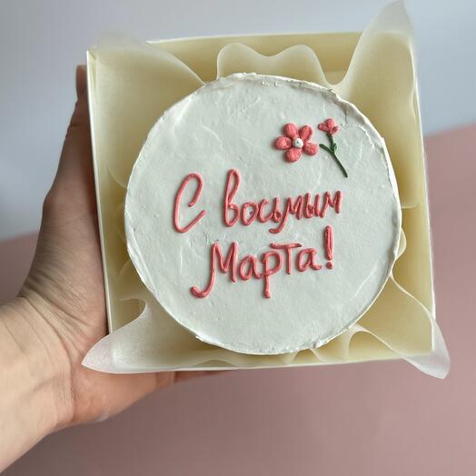 Бенто торт на 8 марта 🌸
