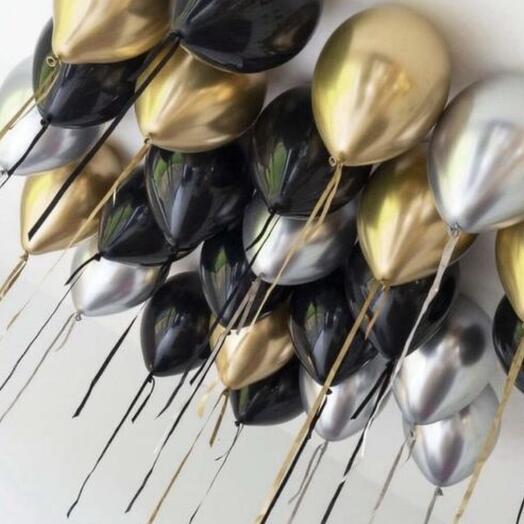 Набор шаров «Темная классика» 21 шт