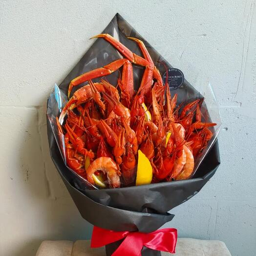 Раковый букет с клешнями