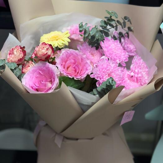 Букет из разных цветочков