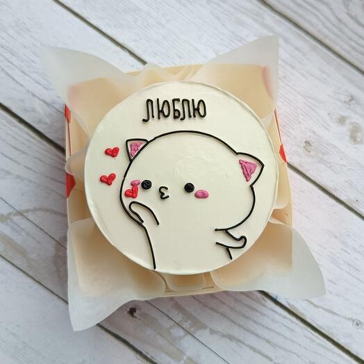 Бенто торт "люблю", на день рождения