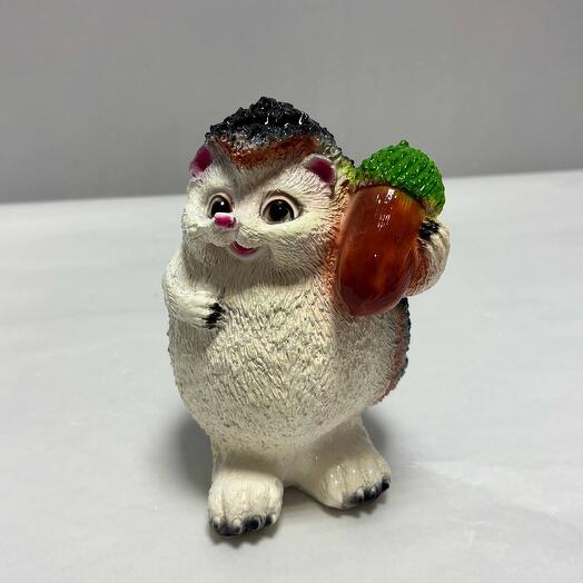 Статуэтка еж с желудем