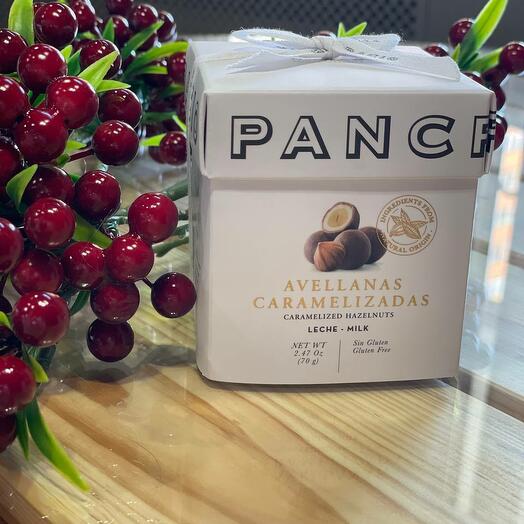 Конфеты из карамелизированного фундука с шоколадом Luxury Box Pancracio, 70 гр